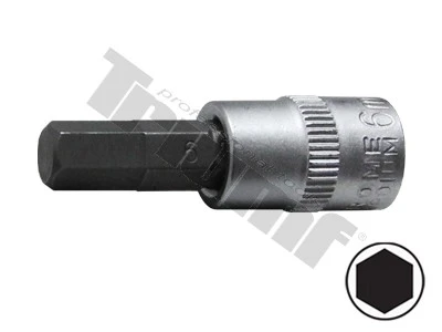 Bit Inbus v 1/4" hlavici 6 mm