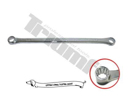 Kľúč extra dlhý očkový zo sady 13452. 21 x 23 mm