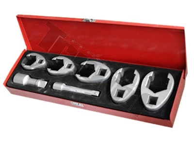 Sada kľúčov  1/2" + 3/4" otvorených 33 - 46 mm, 7-dielna