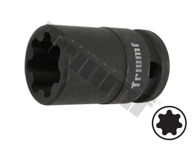 Hlavica 1/2", 7-hran, 22mm x 48mm, na strmene kotúčovej brzdy Audi S5