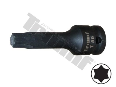 Hlavica torx kovaná, 1/2" vstup T55