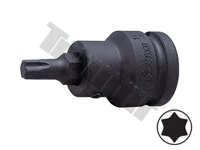 1/2" adapter na bity s torx bitom, T55, dĺžka 60 mm