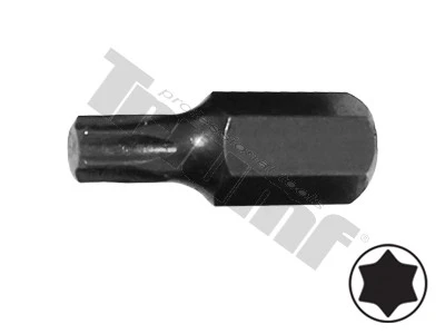 Bit Torx nevŕtaný, 10 mm driek, dĺžka 30 mm T40