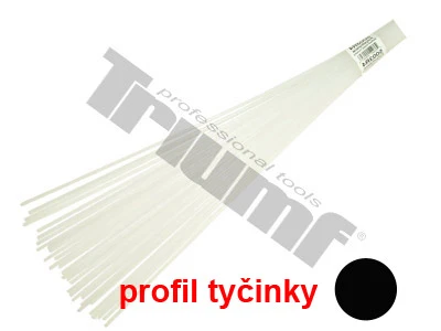 Tyčinka polyetylénová neutrálna, OE 3 mm,  9 m