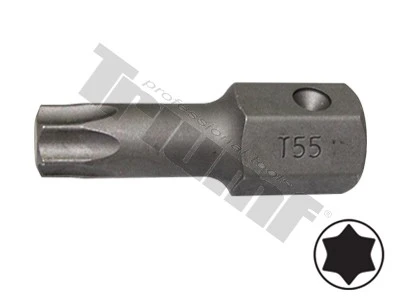 Bit torx kovaný, 16mm driek T55