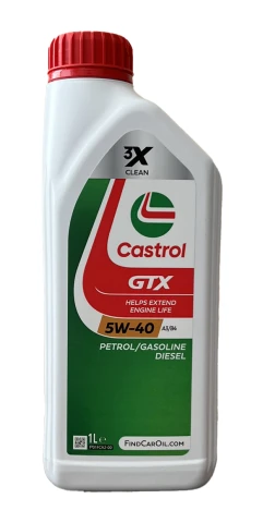 CASTROL GTX 5W-40 A3/B4 - 1l