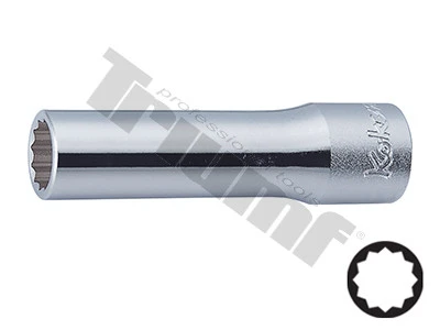 predĺžená hlavica 1/2" vstup, 25 x 77 mm, 12 - hran
