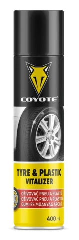 COYOTE oživovač pneu a plastov - 400ml