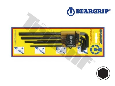 Sada inbus kľúčov "L" 1/16" - 3/8", 9 - dielna
