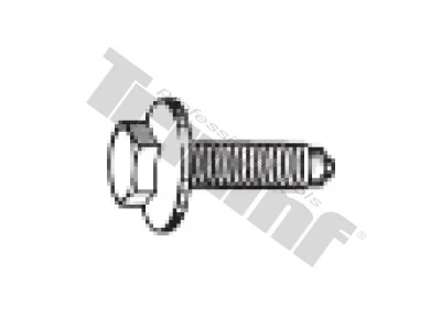 Skrutka M 6 x 22 mm s prírubou