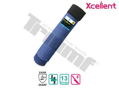 Rukáv pracovný xcellent, 30-735, protiporézny, ocelové vlakno, UHMWPE, pár dĺžka 350 mm
