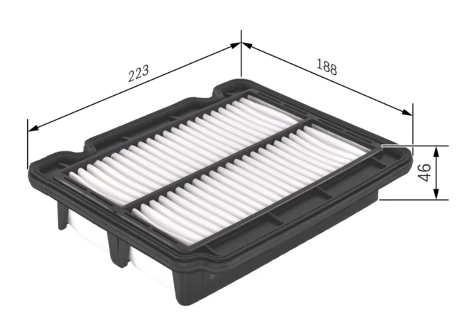 Vzduchový filter BOSCH F 026 400 043
