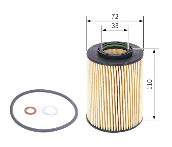Olejový filter BOSCH F 026 407 061