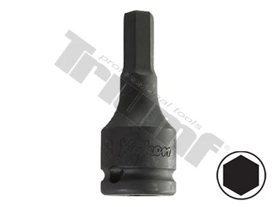 hlavica kovaná 3/8" inbus 8mm, dĺžka 52mm