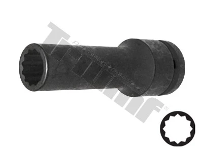 Hlavica kovaná 12 - hranná 3/4" vstup, predĺžená 17 mm