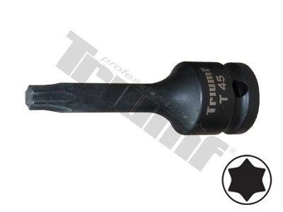 Hlavica torx kovaná, 1/2" vstup T45