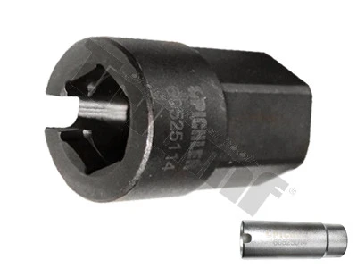 Adaptér hlavice zo sady na demontáž extra zapečených snímačov DPF 38908 14 mm