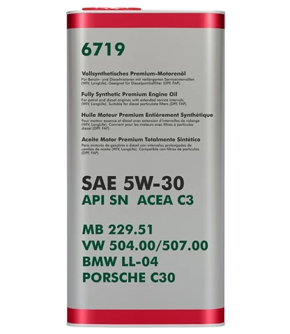 FANFARO 6719 5W-30 (plech) - 1l