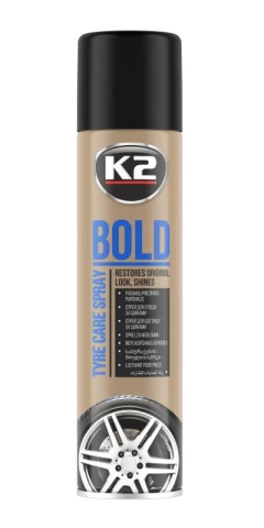 K2 BOLD čistič pneumatík - 600ml