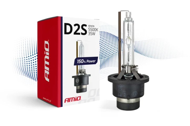 AMIO xenónová výbojka D2S 150% POWER 5500K