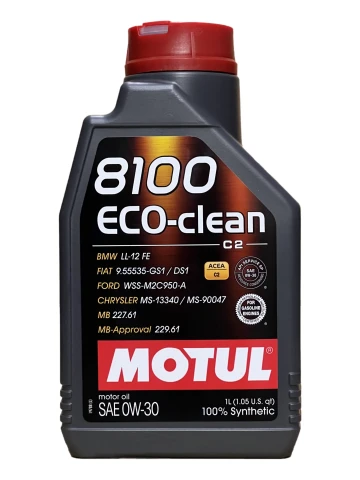 MOTUL 8100 ECO-CLEAN C2 0W-30 - 1l