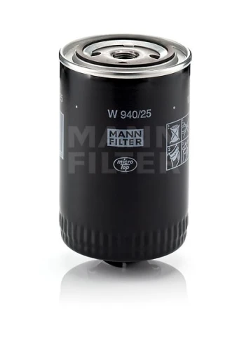Olejový filter MANN FILTER W 940/25