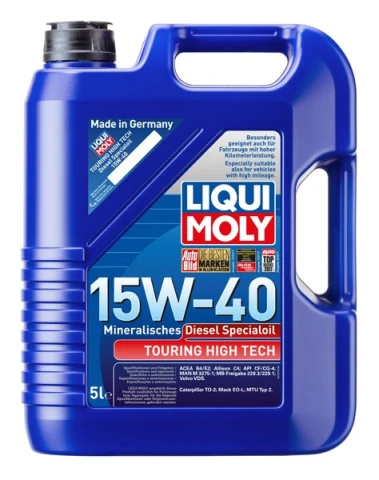 LIQUI MOLY TOURING HIGH TECH DIESEL 15W-40 - 5l