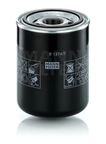 Olejový filter MANN FILTER W 1374/7