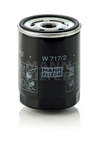 Olejový filter MANN FILTER W 717/2