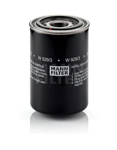 Olejový filter MANN FILTER W 929/3