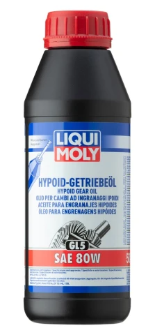 LIQUI MOLY hypoidný prevodový olej 80W - 500ml