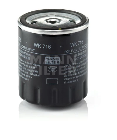 Palivový filter MANN FILTER WK 716