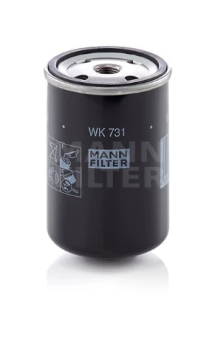 Palivový filter MANN FILTER WK 731
