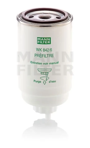 Palivový filter MANN FILTER WK 842/6