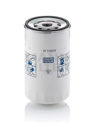 Olejový filter MANN FILTER W 1160/5