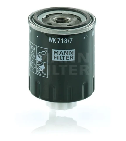 Palivový filter MANN FILTER WK 718/7