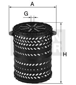 Filter hydrauliky MANN FILTER H 34 1390 KIT