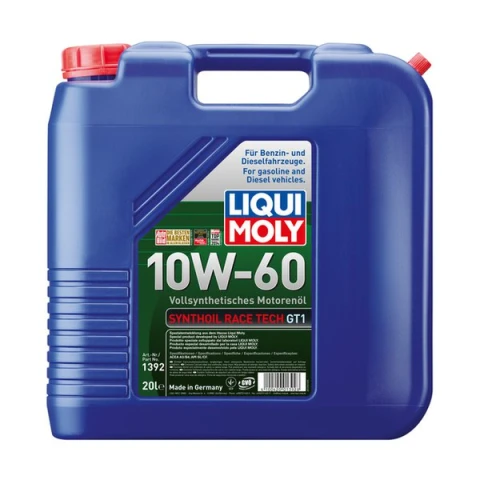 LIQUI MOLY SYNTHOIL RACE TECH GT1 10W-60 - 20l