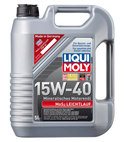 LIQUI MOLY LEICHTLAUF MOS2 15W-40 - 5l