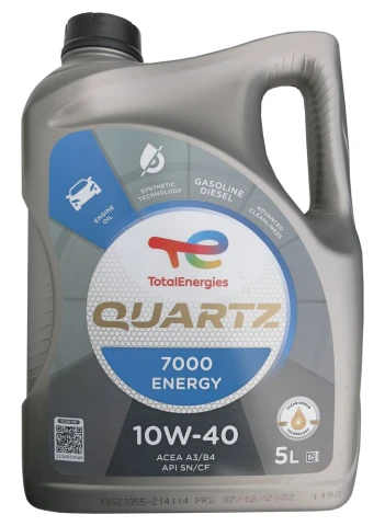 TOTAL QUARTZ 7000 ENERGY 10W-40 - 5l