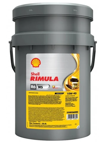 SHELL RIMULA R6 MS 10W-40 - 20l