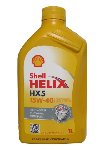 SHELL HELIX HX5 15W-40 - 1l