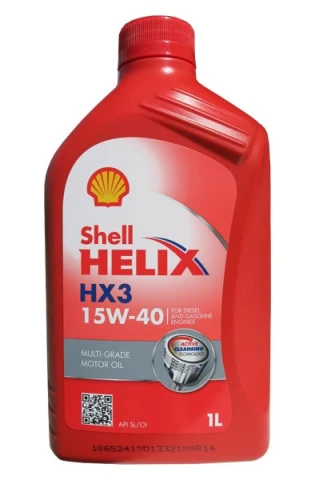 SHELL HELIX HX3 15W-40 - 1l