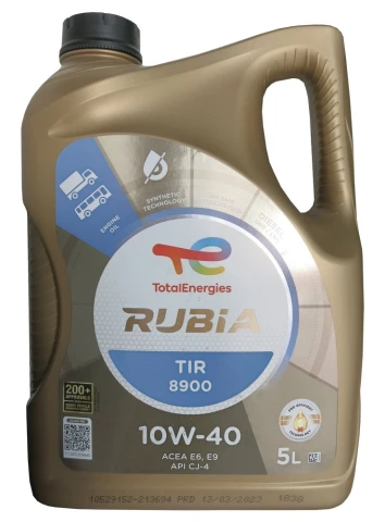TOTAL RUBIA TIR 8900 10W-40 - 5l