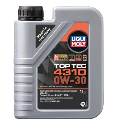 LIQUI MOLY TOP TEC 4310 0W-30 - 1l