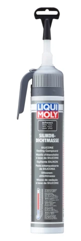 LIQUI MOLY Tesniaci silikón, čierny - 200ml