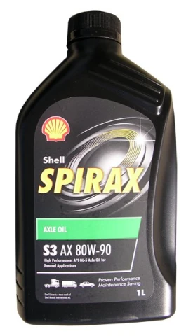 SHELL SPIRAX S3 AX 80W-90 - 1l