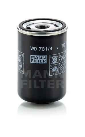 Olejový filter MANN FILTER WD 731/4