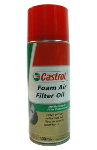 CASTROL FOAM AIR FILTER OIL SPRAY - 400ml