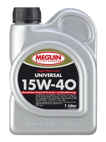 MEGOL MOTORENOEL UNIVERSAL 15W-40 - 1l